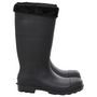 Voir la diapositive 4 : VIDAXL Bottes de pluie avec chaussettes amovibles noir taille 46 PVC