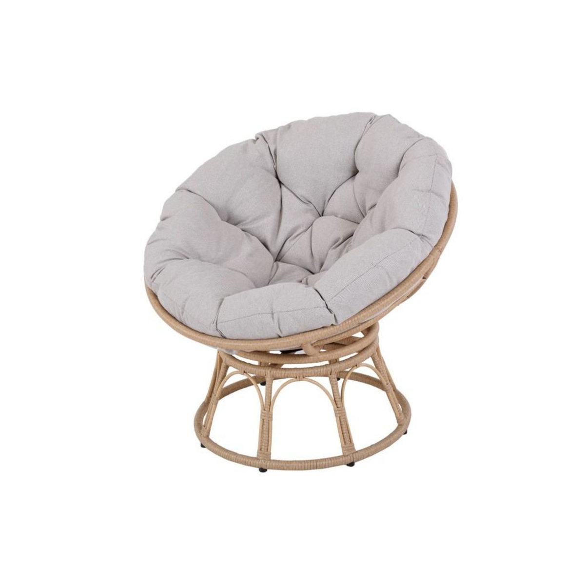 Proloisirs Fauteuil de jardin Love pivotant - nat
