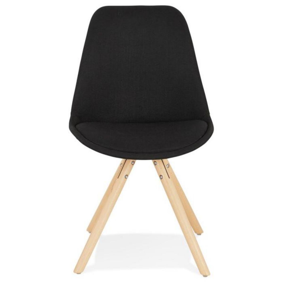 Paris Prix Chaise Scandinave  Lademo  82cm Noir & Naturel