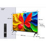 Voir la diapositive 4 : TCL TV QLED 32S49K 2025-32 pouces (80cm)