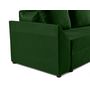 Voir la diapositive 5 : BEST MOBILIER Mike - canapé d'angle réversible - 4 places - convertible avec coffre - en velours