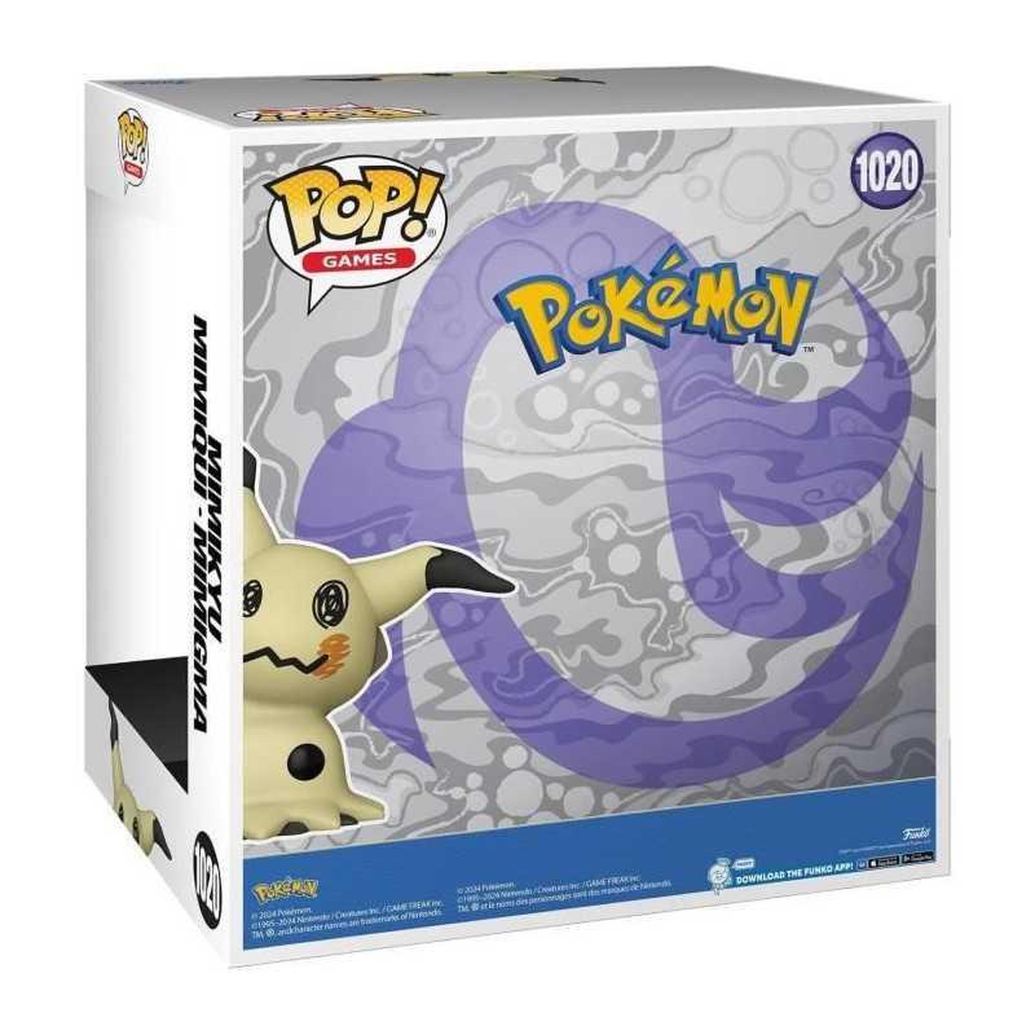 Voir la diapositive 2 : Funko Figurine Funko Pop! Jumbo Games : Pokémon – Mimikyu 1020