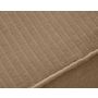 Voir la diapositive 5 : BEST MOBILIER Topaze - pouf - en velours côtelé plat