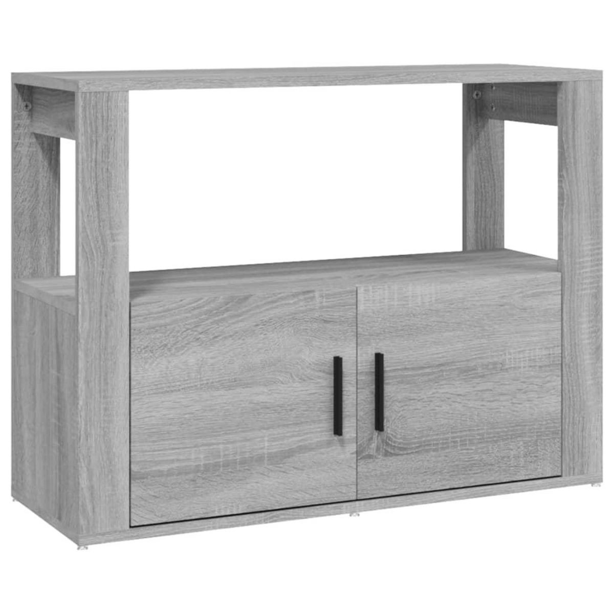 VIDAXL Buffet Sonoma gris 80x30x60 cm Bois d'ingenierie