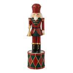 Paris Prix Bougeoir de Noël  Casse-Noisette  32cm Rouge