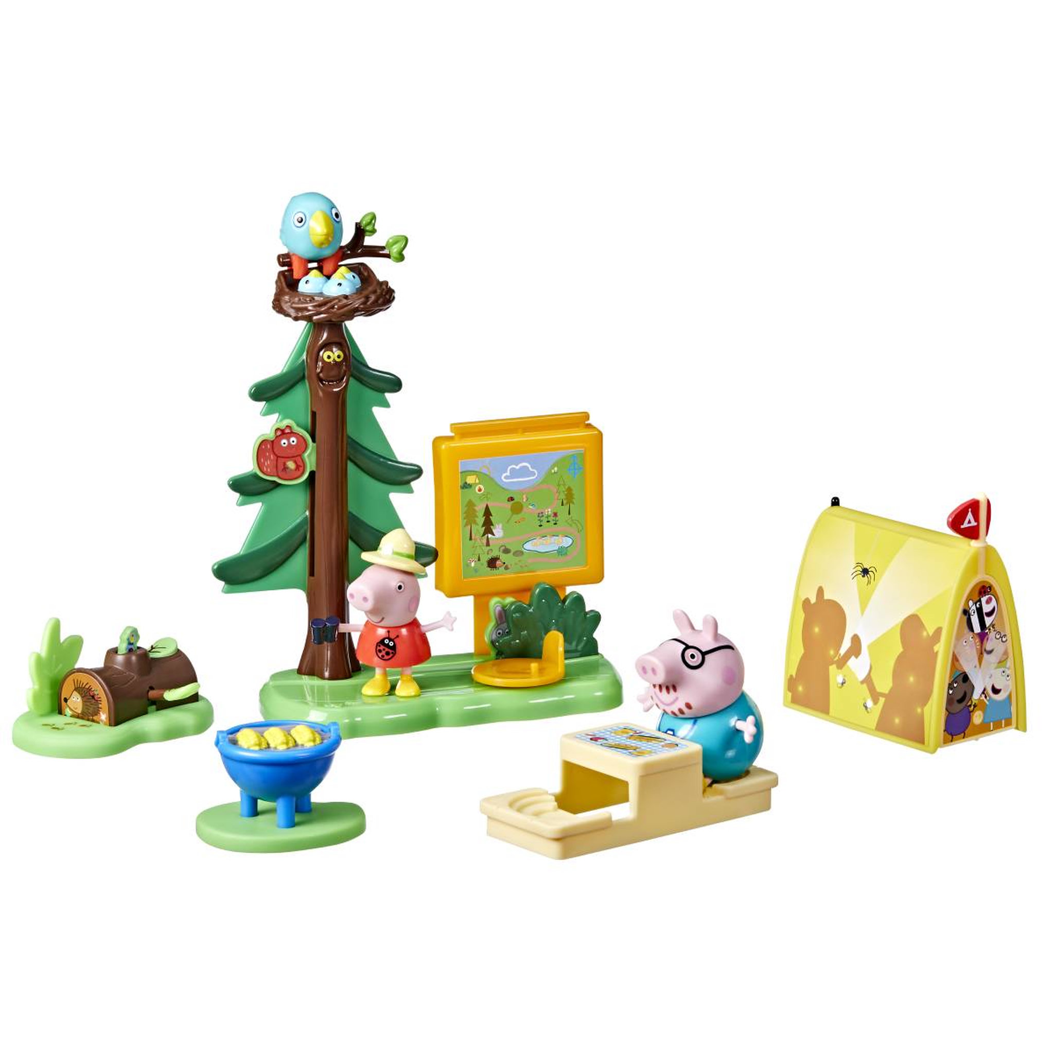 Voir la diapositive 3 : HASBRO Peppa Pig Camping en Forêt