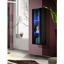 Voir la diapositive 1 : Paris Prix Vitrine LED Murale Design  Fly II  126cm Noir