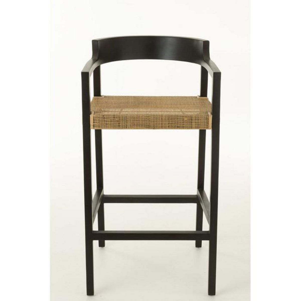 Paris Prix Tabouret de Bar Design  Sungkai  100cm Noir