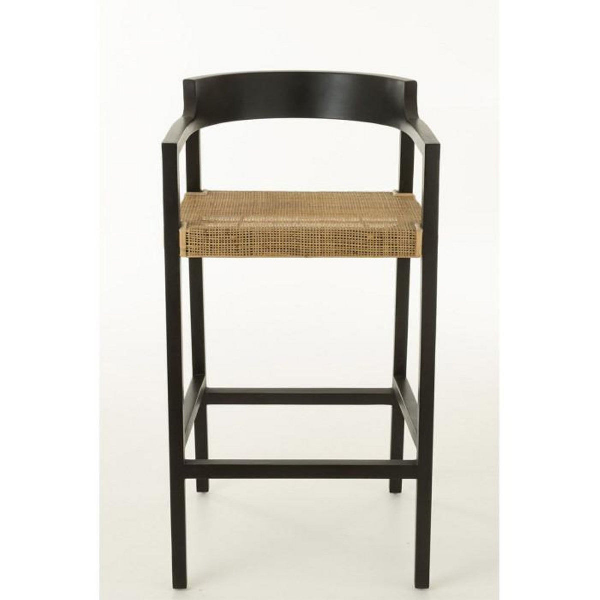 Paris Prix Tabouret de Bar Design  Sungkai  100cm Noir