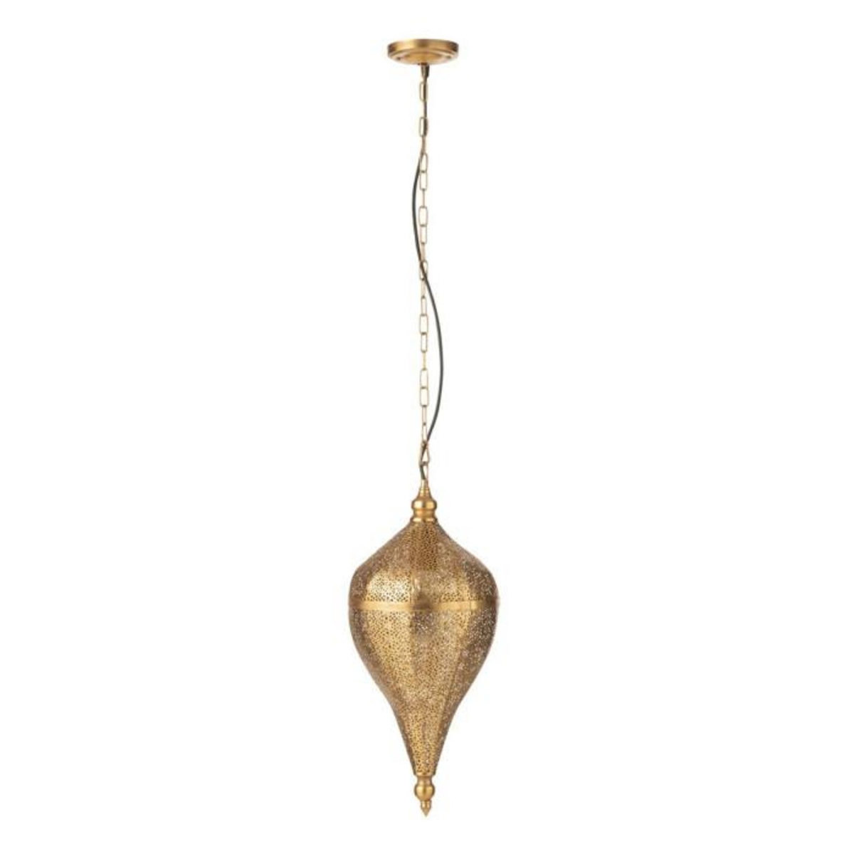 Paris Prix Lampe Suspension en Métal  Goutte  53cm Or