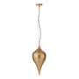 Voir la diapositive 1 : Paris Prix Lampe Suspension en Métal  Goutte  53cm Or