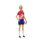 BARBIE Barbie - Barbie Footballeuse - Poupée Mannequin - Des 3 ans