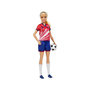 Voir la diapositive 1 : BARBIE Barbie - Barbie Footballeuse - Poupée Mannequin - Des 3 ans