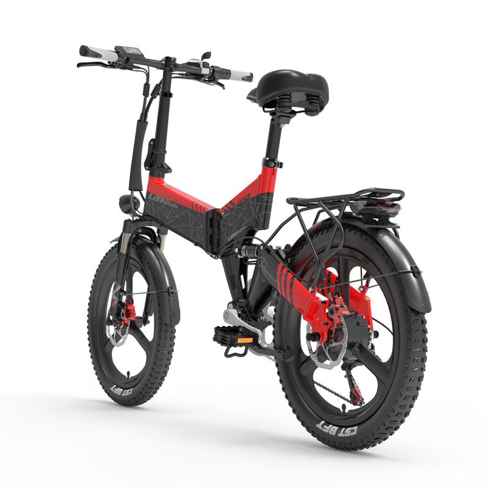 Voir la diapositive 5 : LANKELEISI Vélo électrique pliant de ville Lankeleisi G650