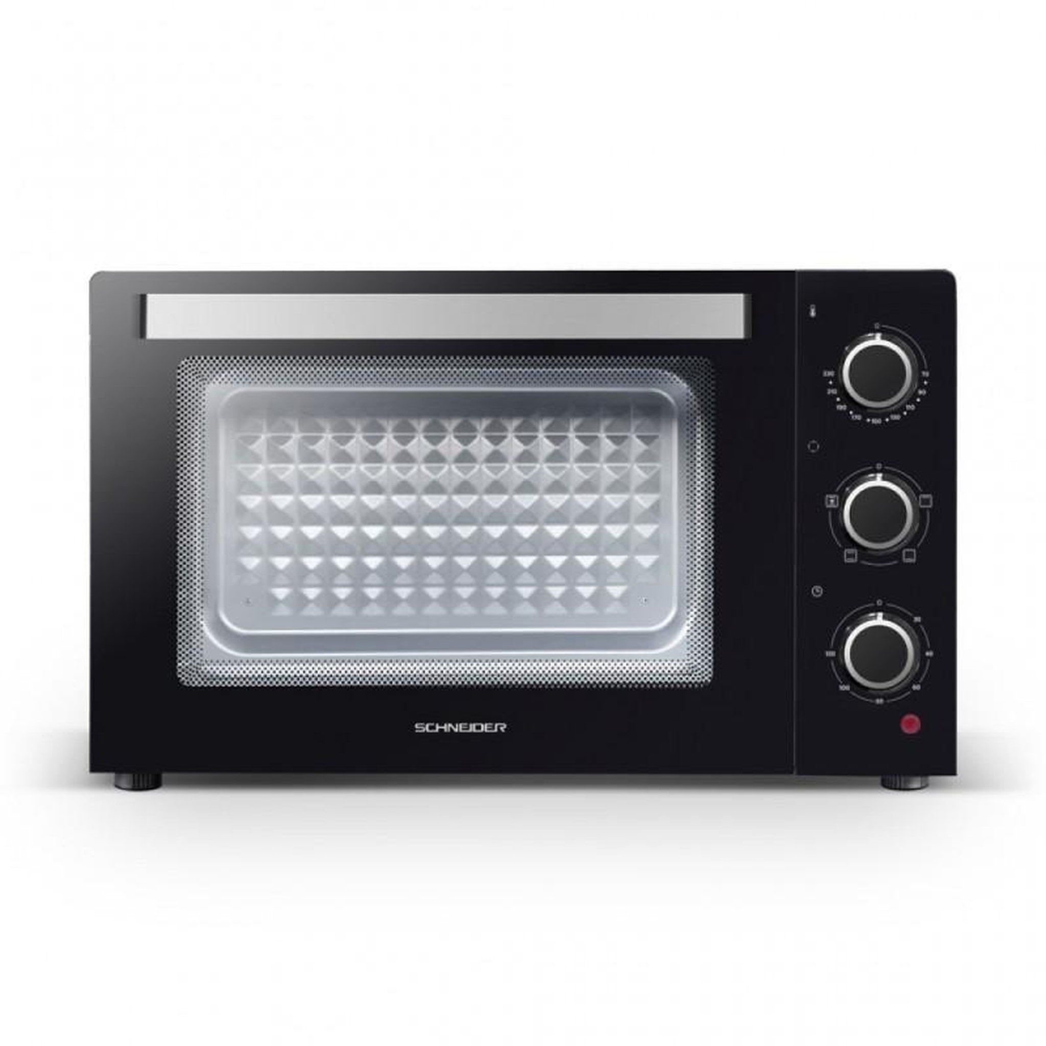 Voir la diapositive 2 : SCHNEIDER Four électrique posable 45l chaleur tournante noir sceo2345ctb schneider