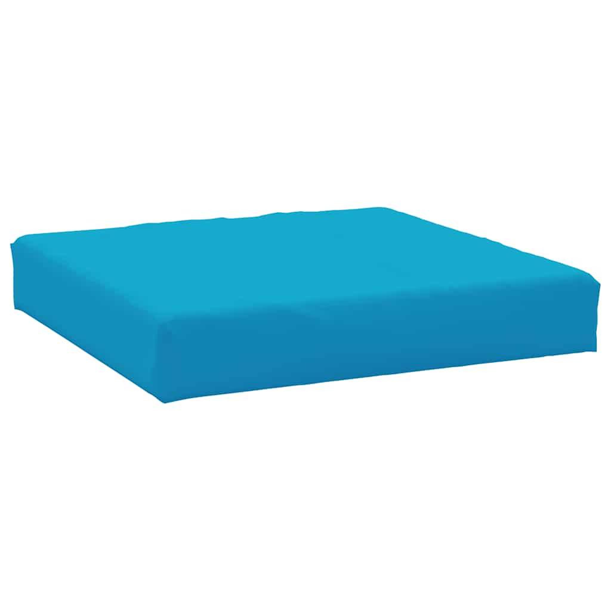 Voir la diapositive 5 : VIDAXL Coussins de palette lot de 2 bleu clair tissu oxford