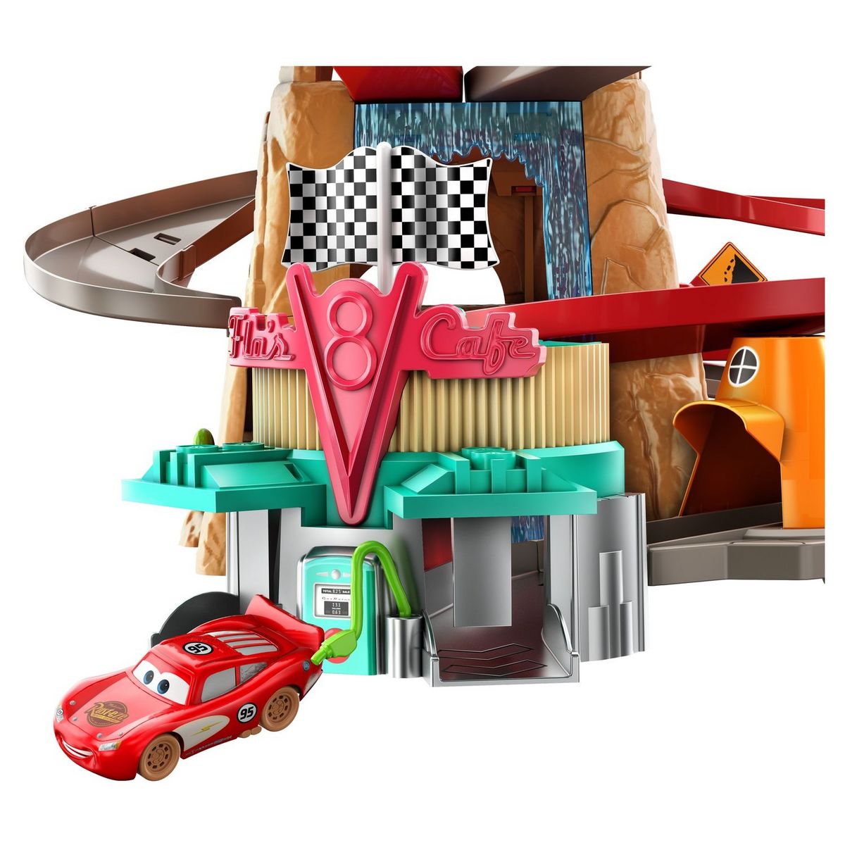 MATTEL Cars Disney Pixar - Course de montagne à Radiator Springs 