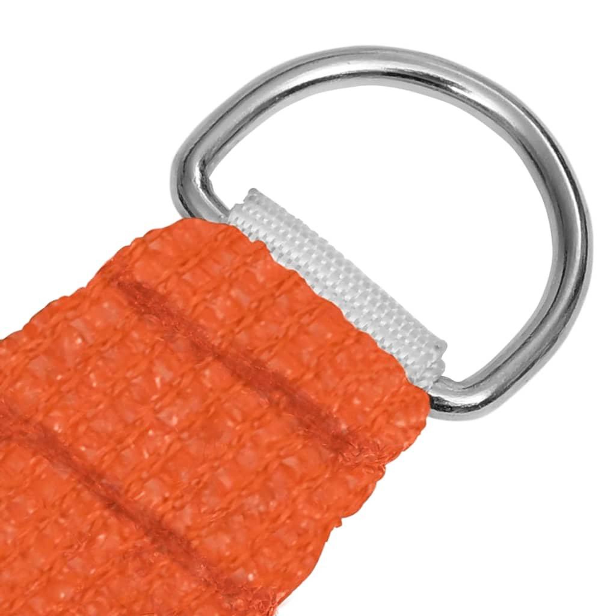 Voir la diapositive 5 : VIDAXL Voile d'ombrage 160 g/m^2 Orange 3,5x3,5x4,9 m PEHD