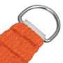 Voir la diapositive 5 : VIDAXL Voile d'ombrage 160 g/m^2 Orange 3,5x3,5x4,9 m PEHD