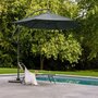 Voir la diapositive 1 : GARDENSTAR Parasol déporté Octogonale  - Aluminium et polyester - 3x4m - Gris