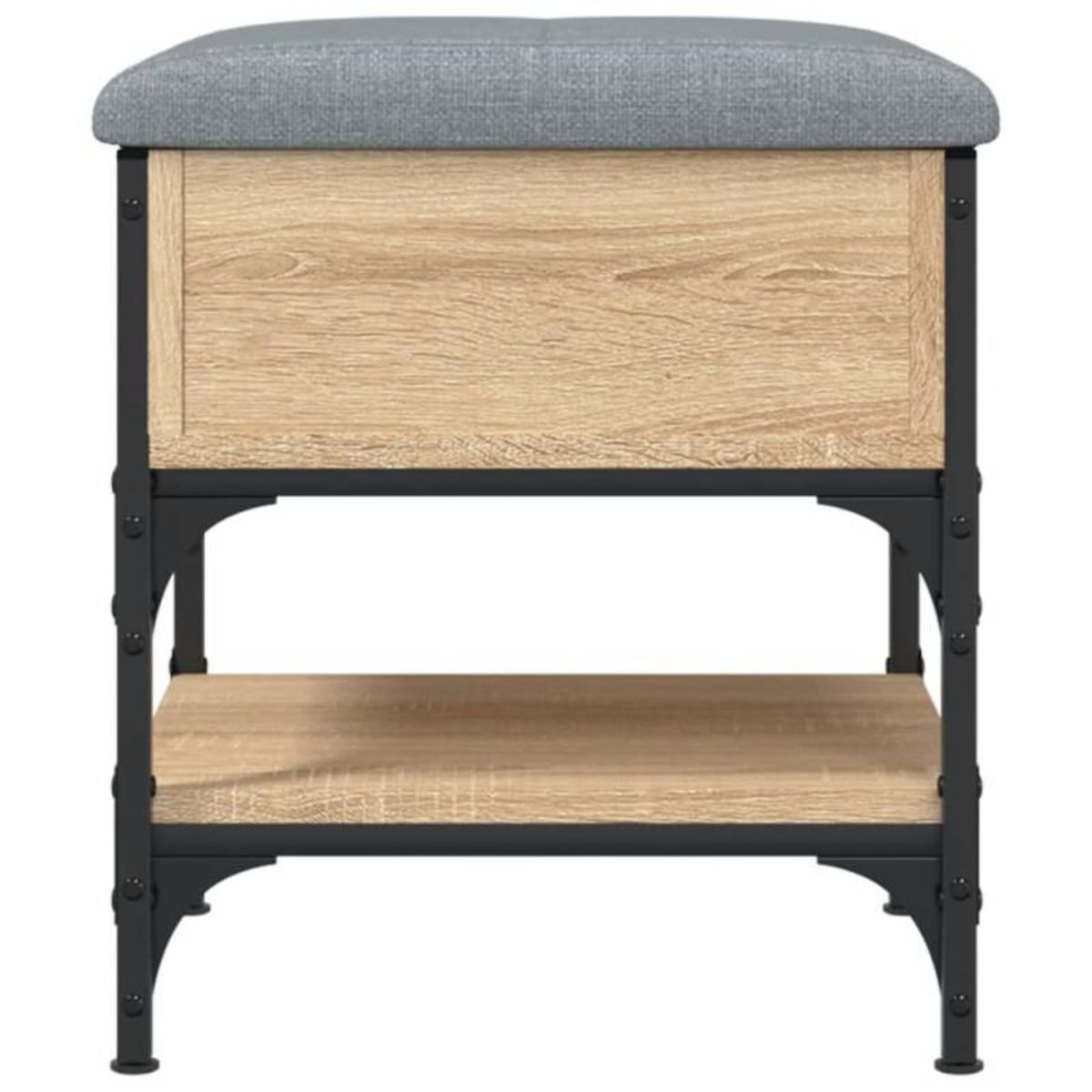 VIDAXL Banc à chaussures chêne sonoma 42x42x45 cm bois d ingénierie