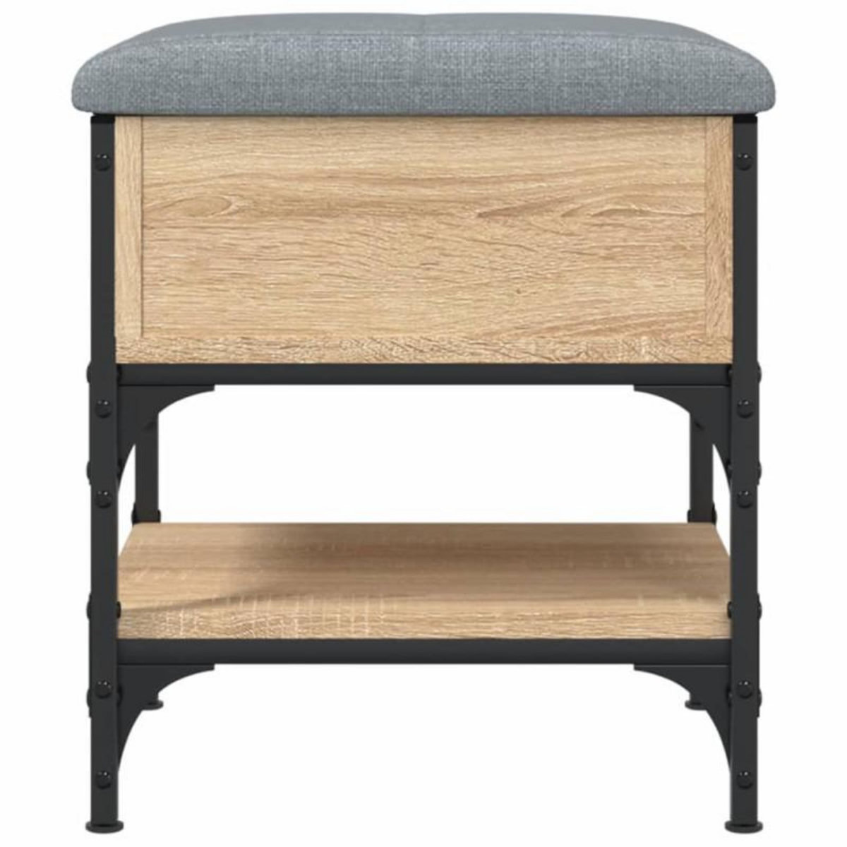 VIDAXL Banc à chaussures chêne sonoma 42x42x45 cm bois d ingénierie