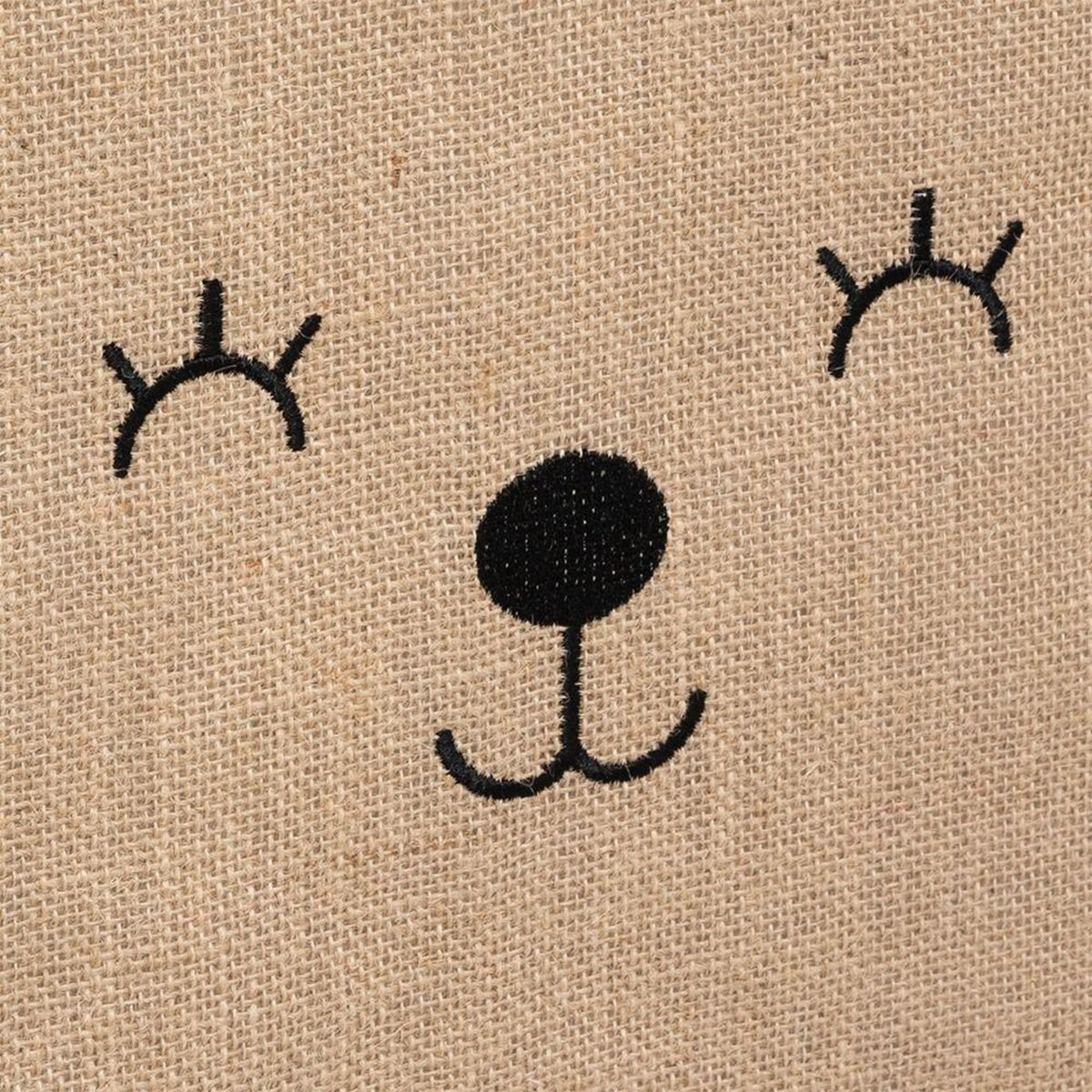 ATMOSPHERA Bac de rangement jute animal