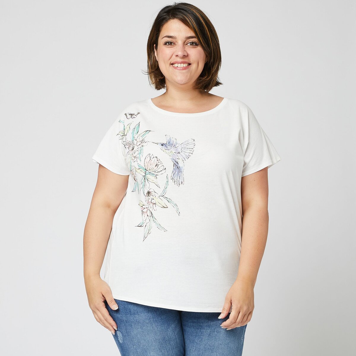 T shirt femme 2025 grande taille pas cher