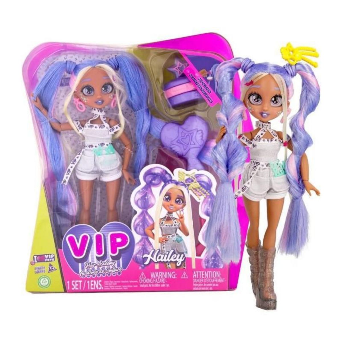 IMC Toys Poupée VIP Pets Hair Academy - Hailey