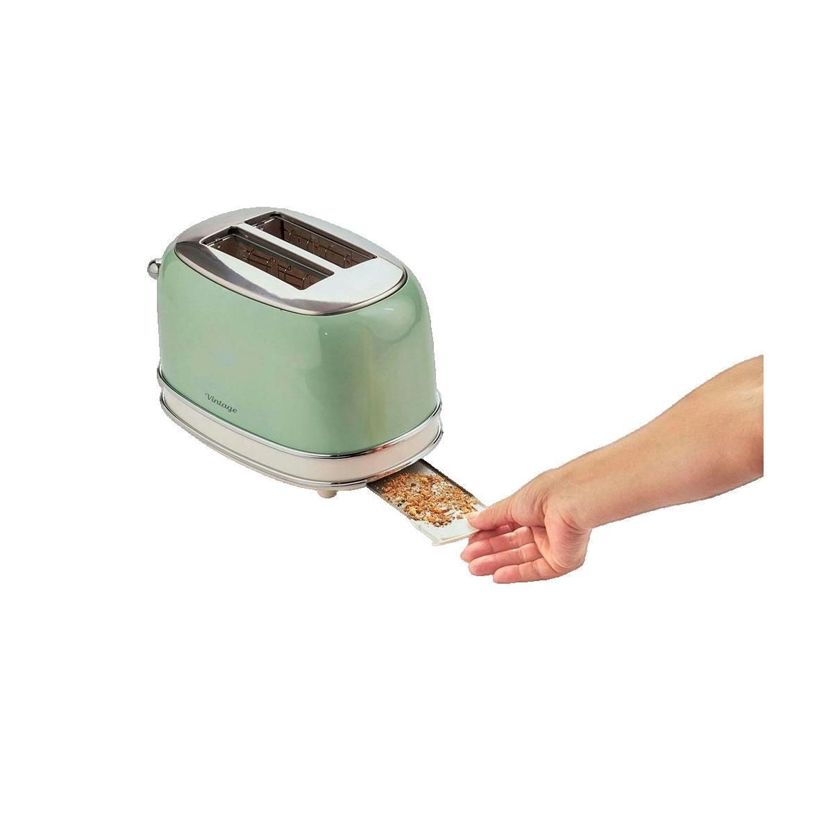 ARIETE Grille pain Ariete Vintage 2 tranches vert