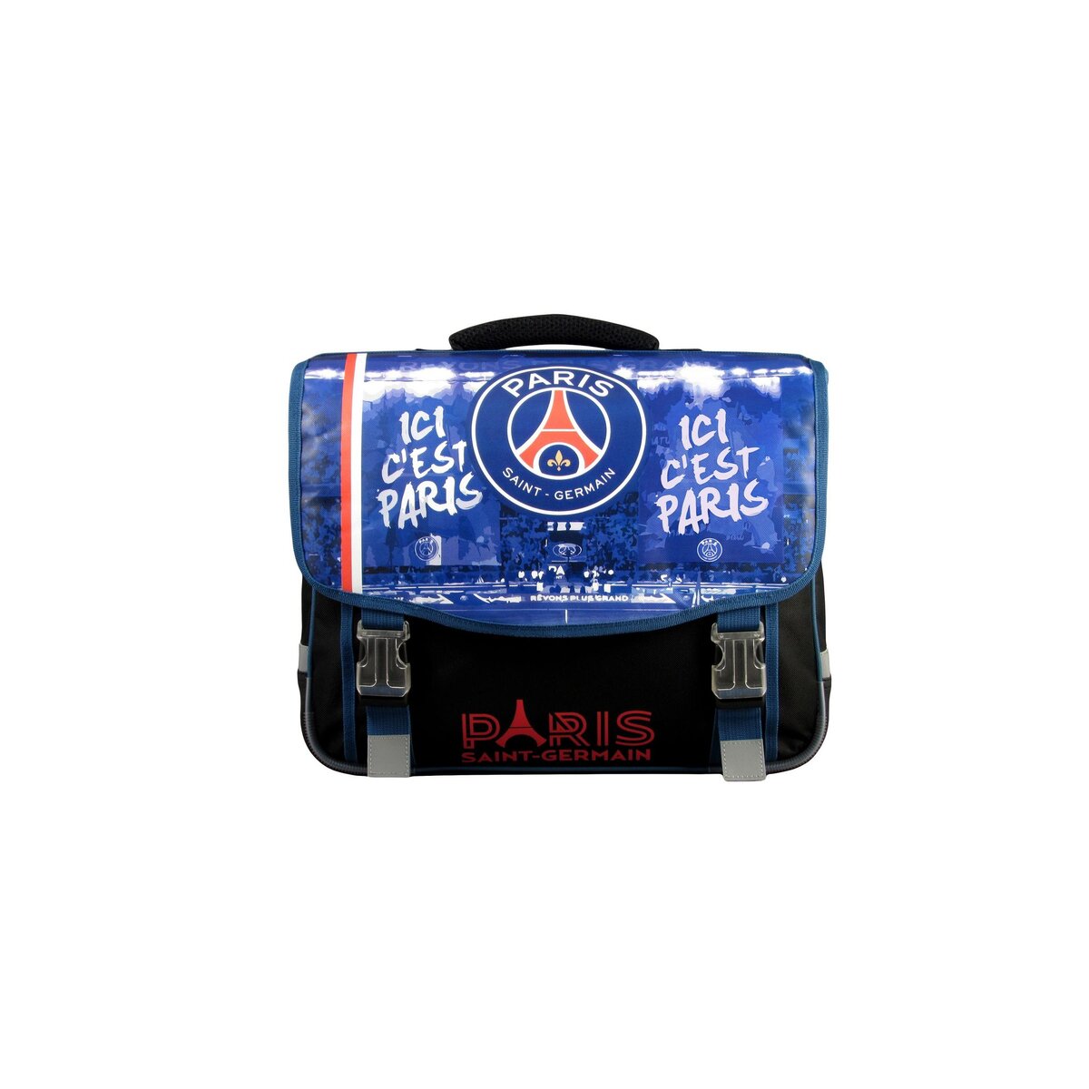 PSG Cartable foot 41 cm bleu pas cher Auchan.fr