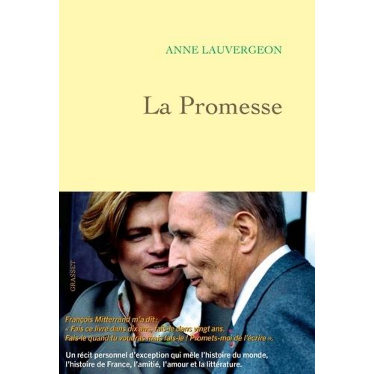 LA PROMESSE, Lauvergeon Anne