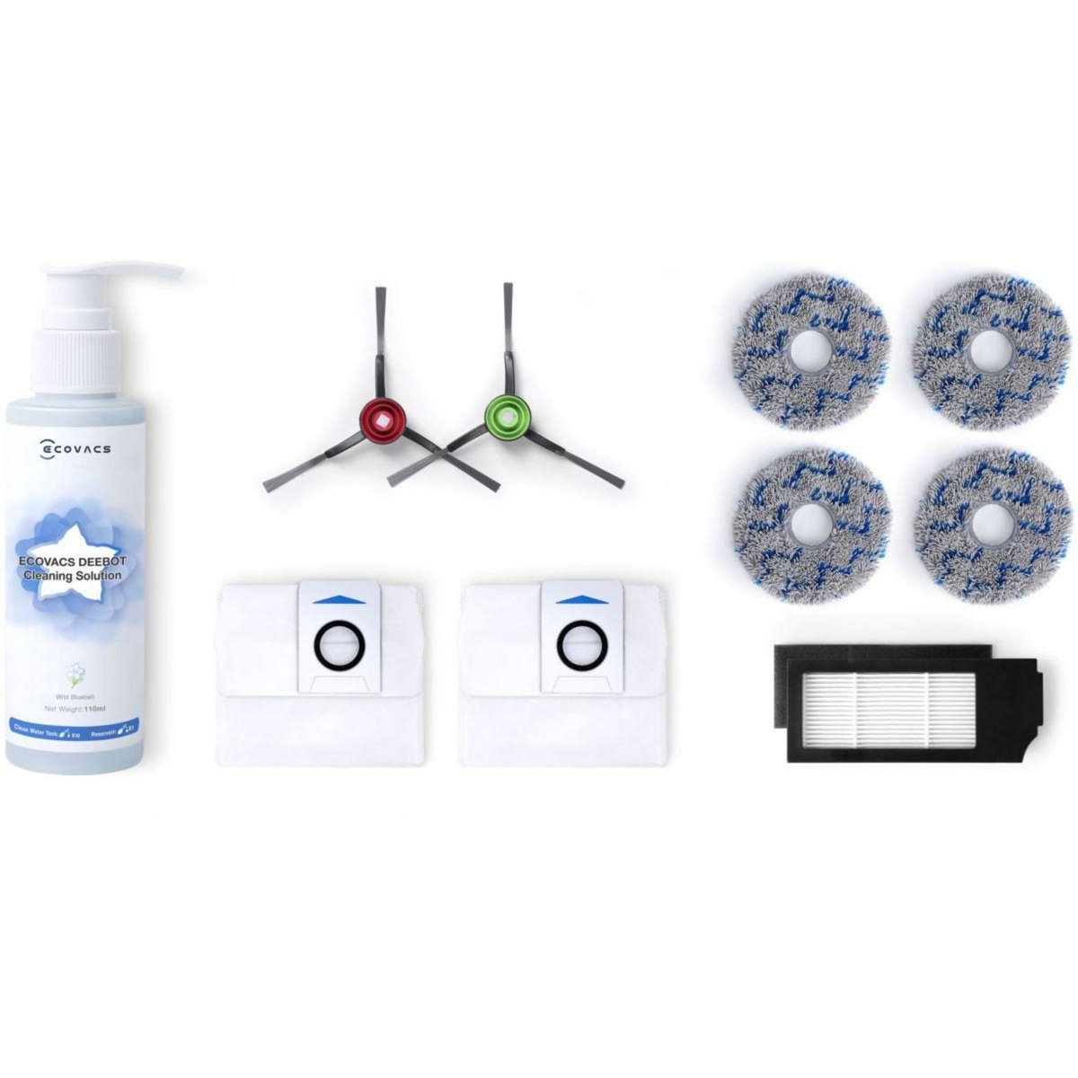 ECOVACS Kit accessoires pour X1 Omni et X1 Turbo