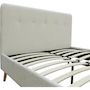Voir la diapositive 4 : Habitat et Jardin Lit tissu bouclette  Nemo  - 140 x 190 cm - Crème