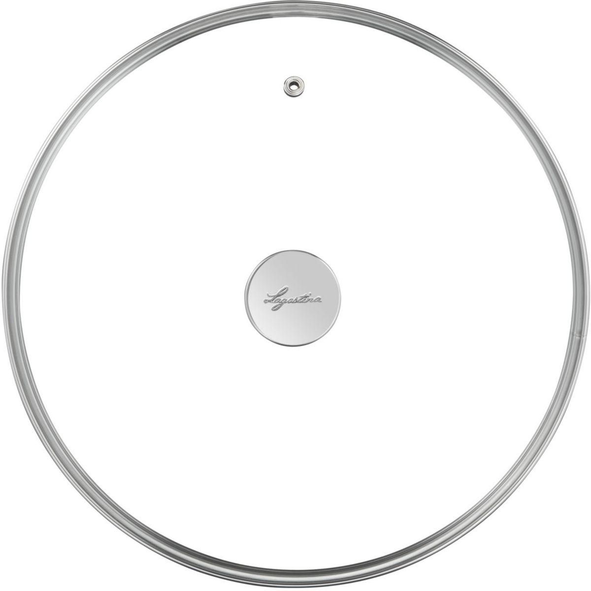 Lagostina Couvercle universel Salvaspazio verre 16 cm