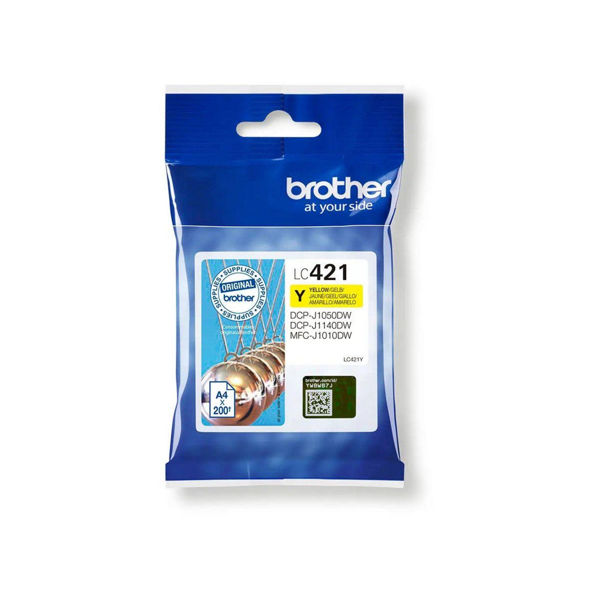 Brother Cartouche d'encre Jaune LC421