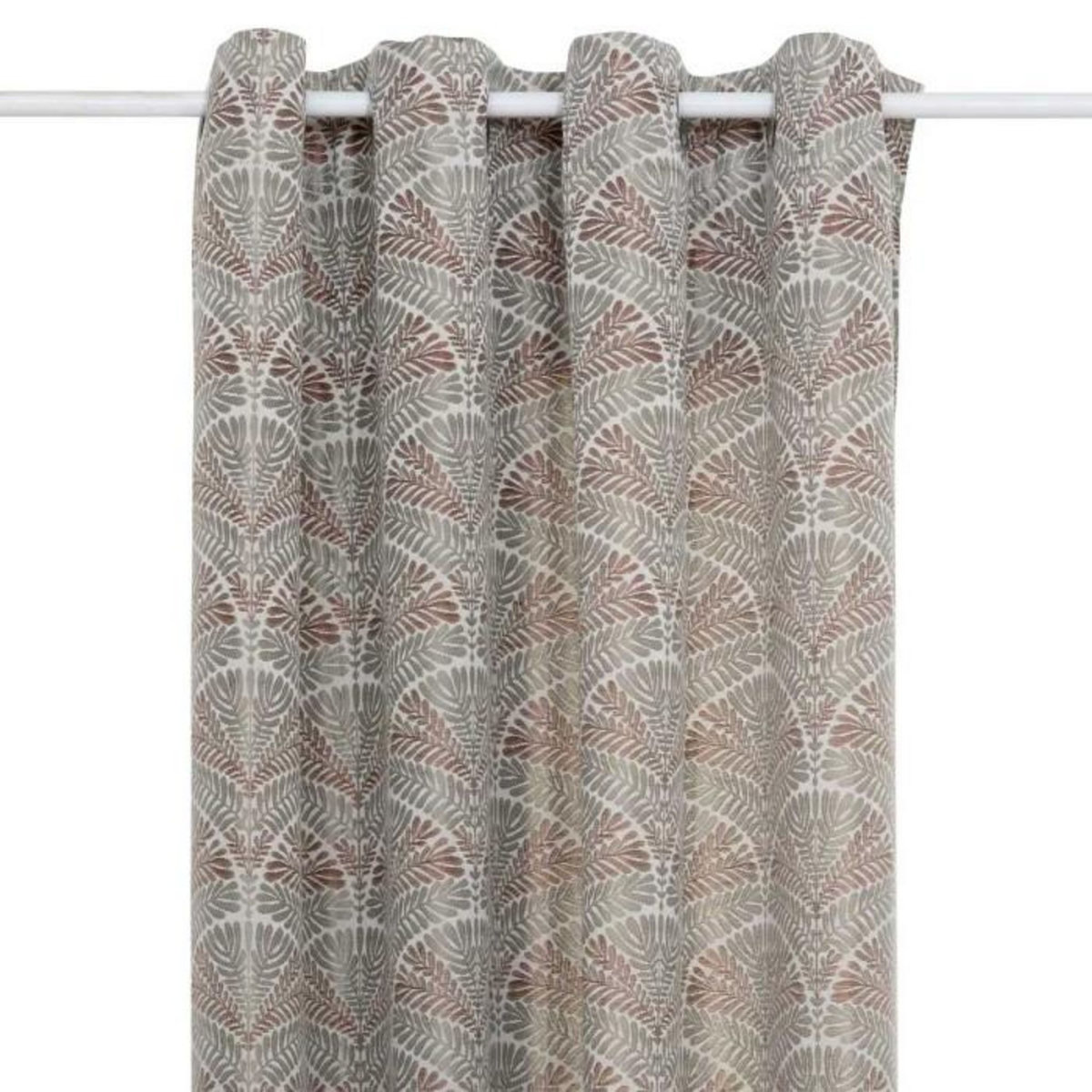 ATMOSPHERA Rideau à Œillets Jacquard  Mizani  135x260cm Vert Clair