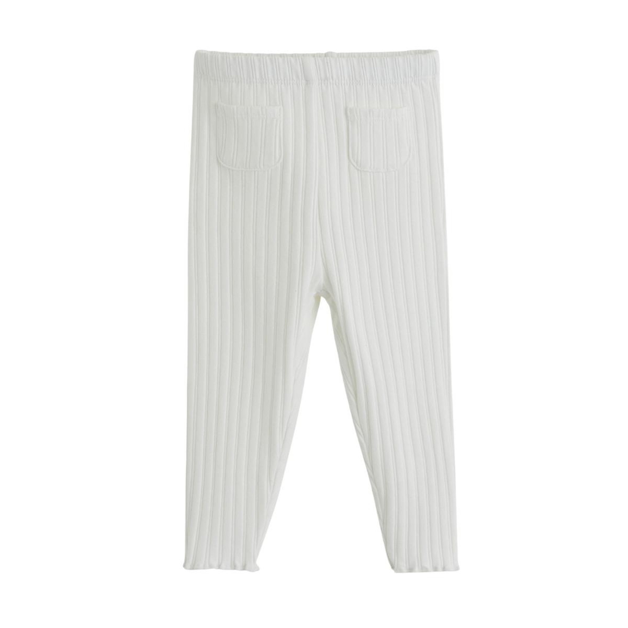 Voir la diapositive 5 : PETIT BEGUIN Lot de 2 leggings enfant côtelés cléo
