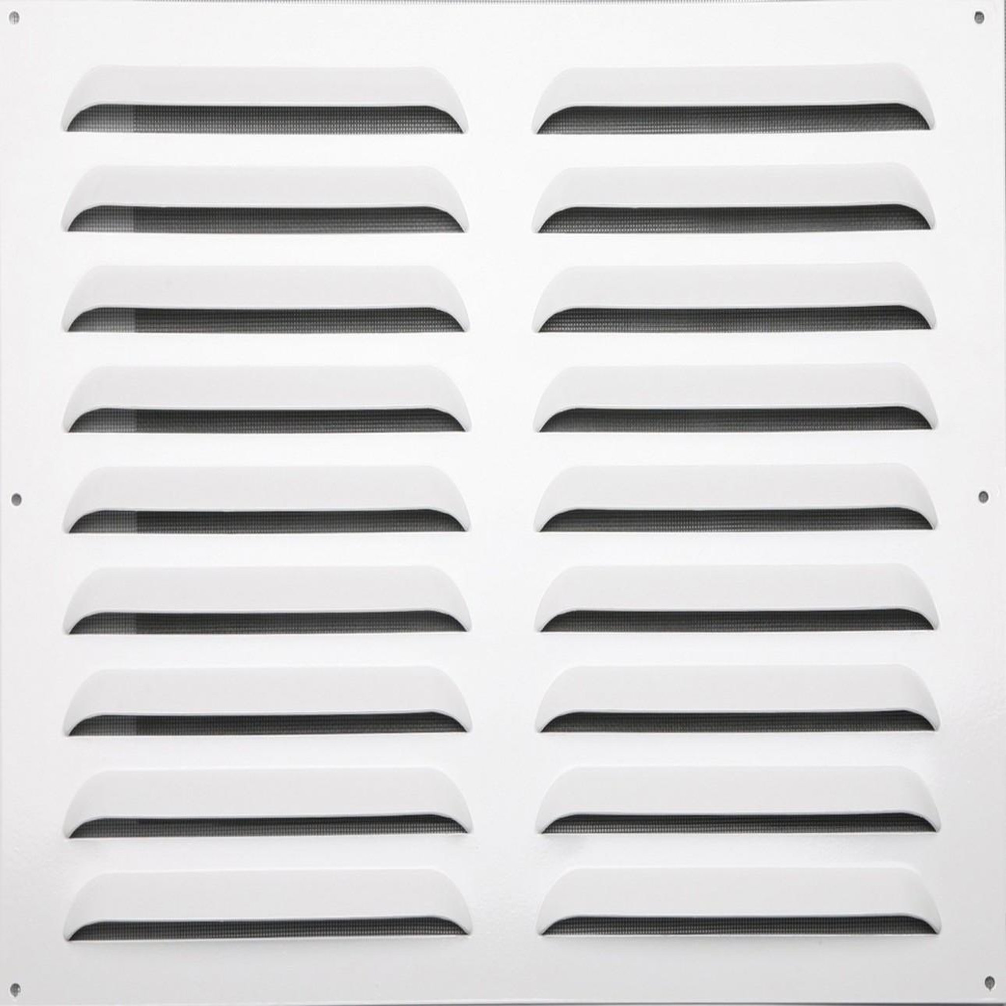 CENTRALE BRICO Grille d'aération aluminium laqué, L.40 x l.50 cm