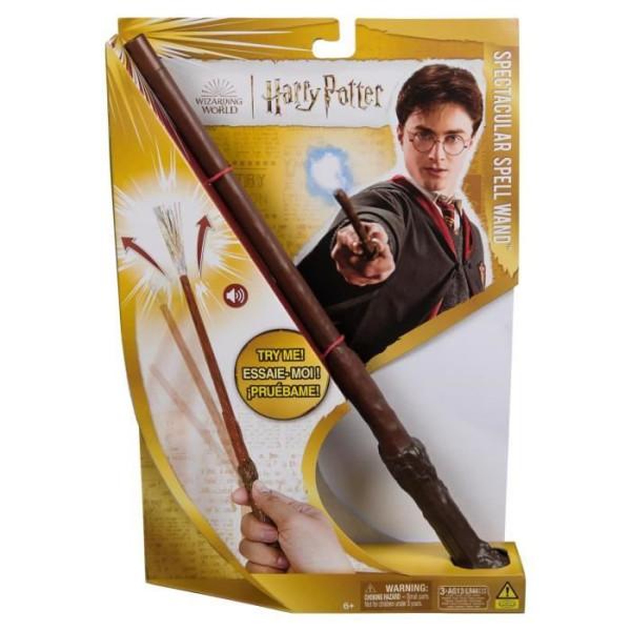SPIN MASTER SPIN MASTER BAGUETTE MAGIQUE SORT SPECTACULAIRE Wizarding World