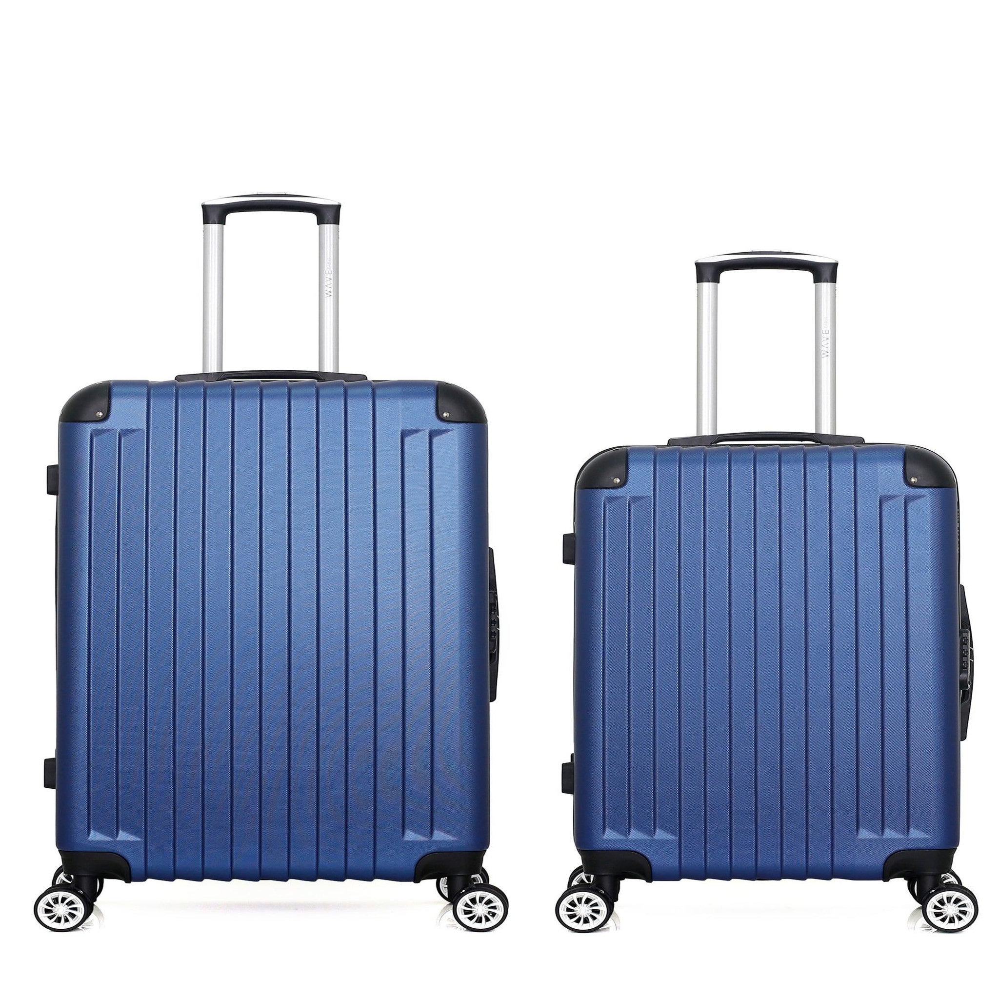 WAVE PARIS Wave paris - lot de 2 - valise grand format et valise weekend tage