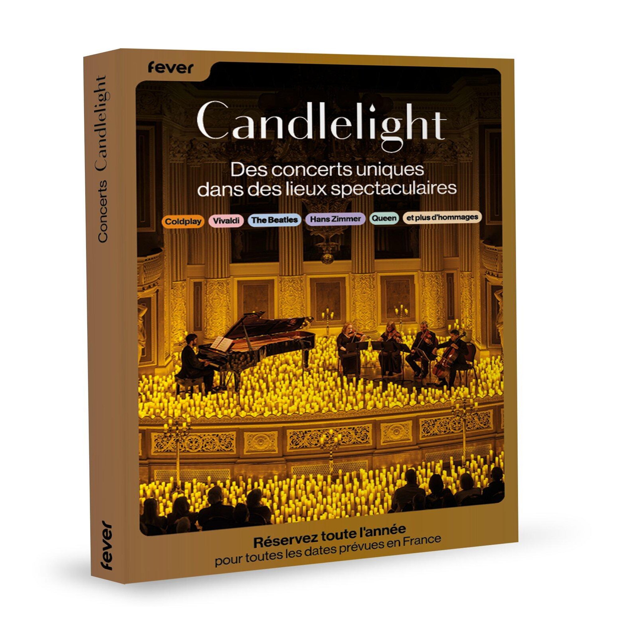 Voir la diapositive 2 : FEVER Coffret cadeau Fever - Concert à la bougie Candlelight*