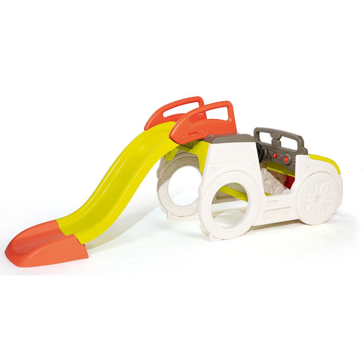 SMOBY Aire de jeu Adventure Car avec Toboggan