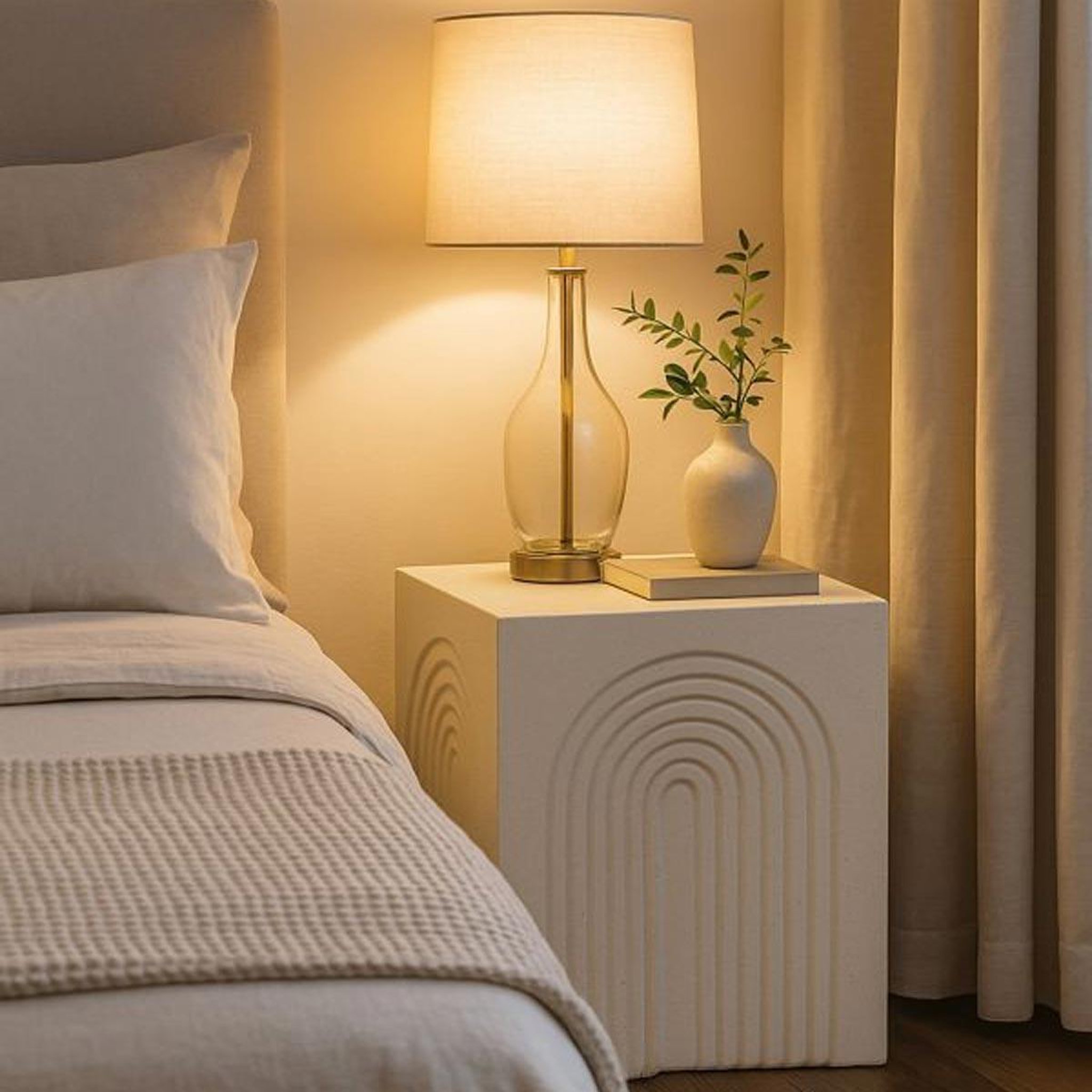 Voir la diapositive 5 : Paris Prix Table d'appoint design  arc  50cm blanc