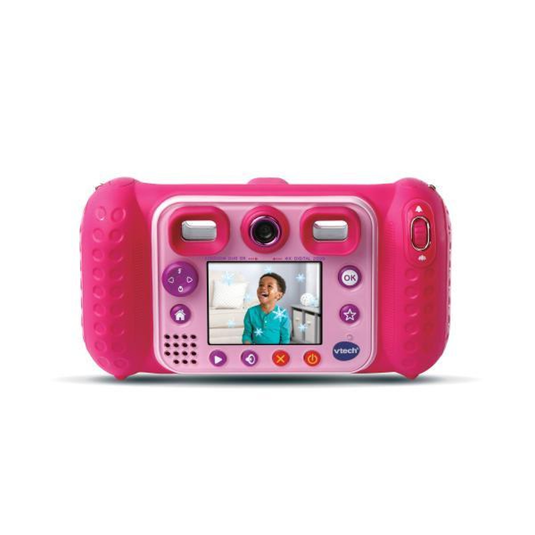 Voir la diapositive 3 : VTECH Appareil photo enfant - VTECH - Kidizoom Duo DX Rose - 75 filtres dynamiques - 5 jeux en réalité augmentée