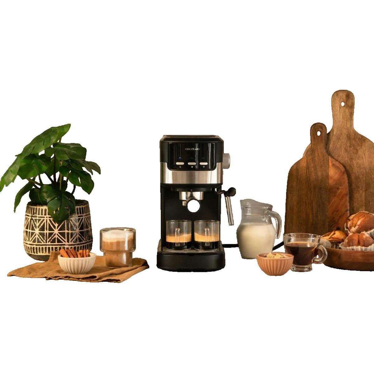 CECOTEC Machine à café expresso Cecotec Power Espresso 20 Pecan