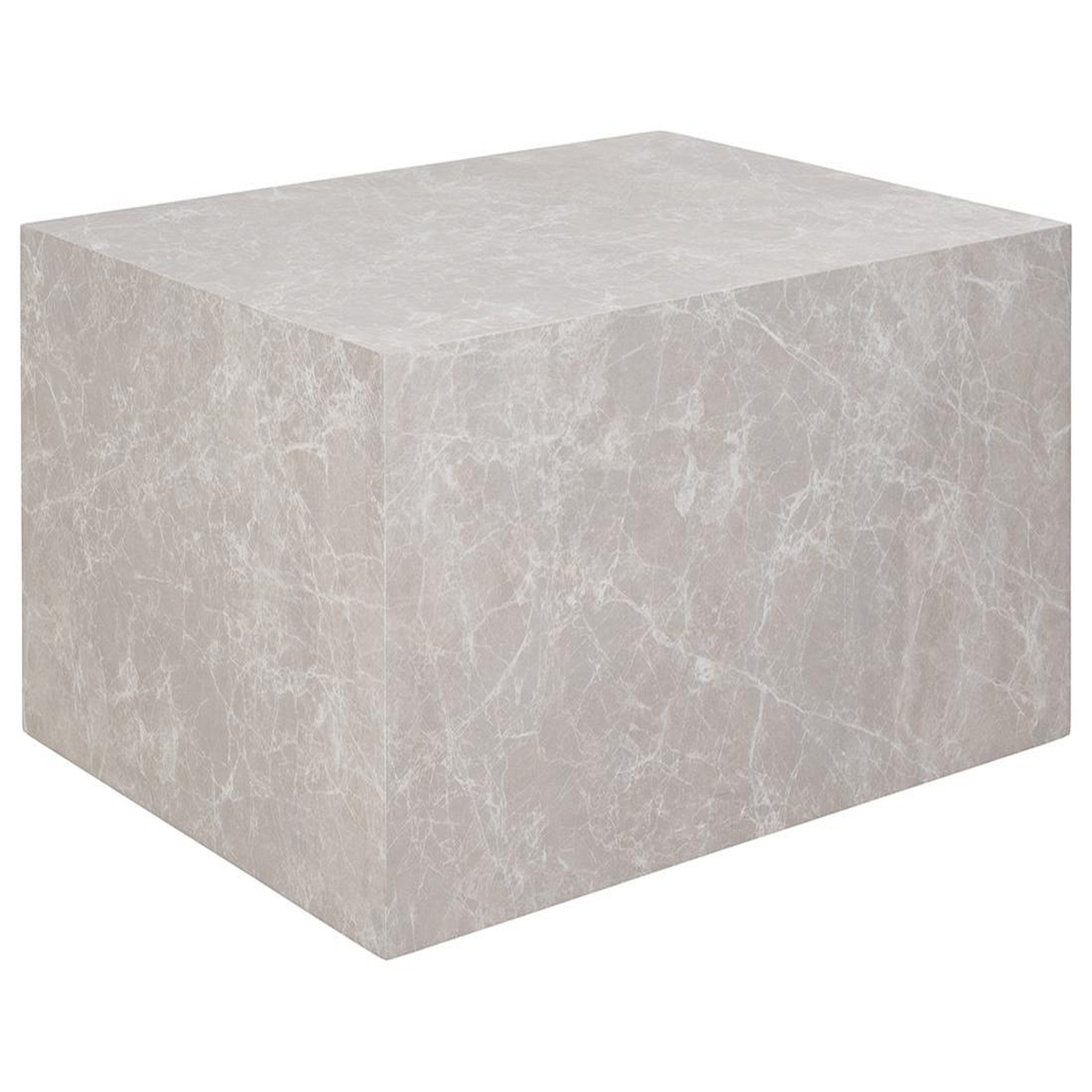 Voir la diapositive 1 : LISA DESIGN Pula - table basse - effet marbre - 80 cm