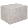 Voir la diapositive 1 : LISA DESIGN Pula - table basse - effet marbre - 80 cm