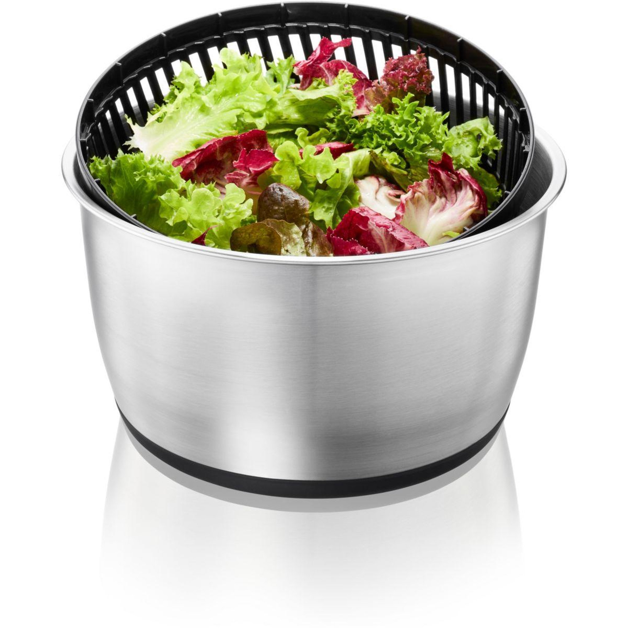 Voir la diapositive 4 : GEFU Essoreuse à salade a salade inox push it