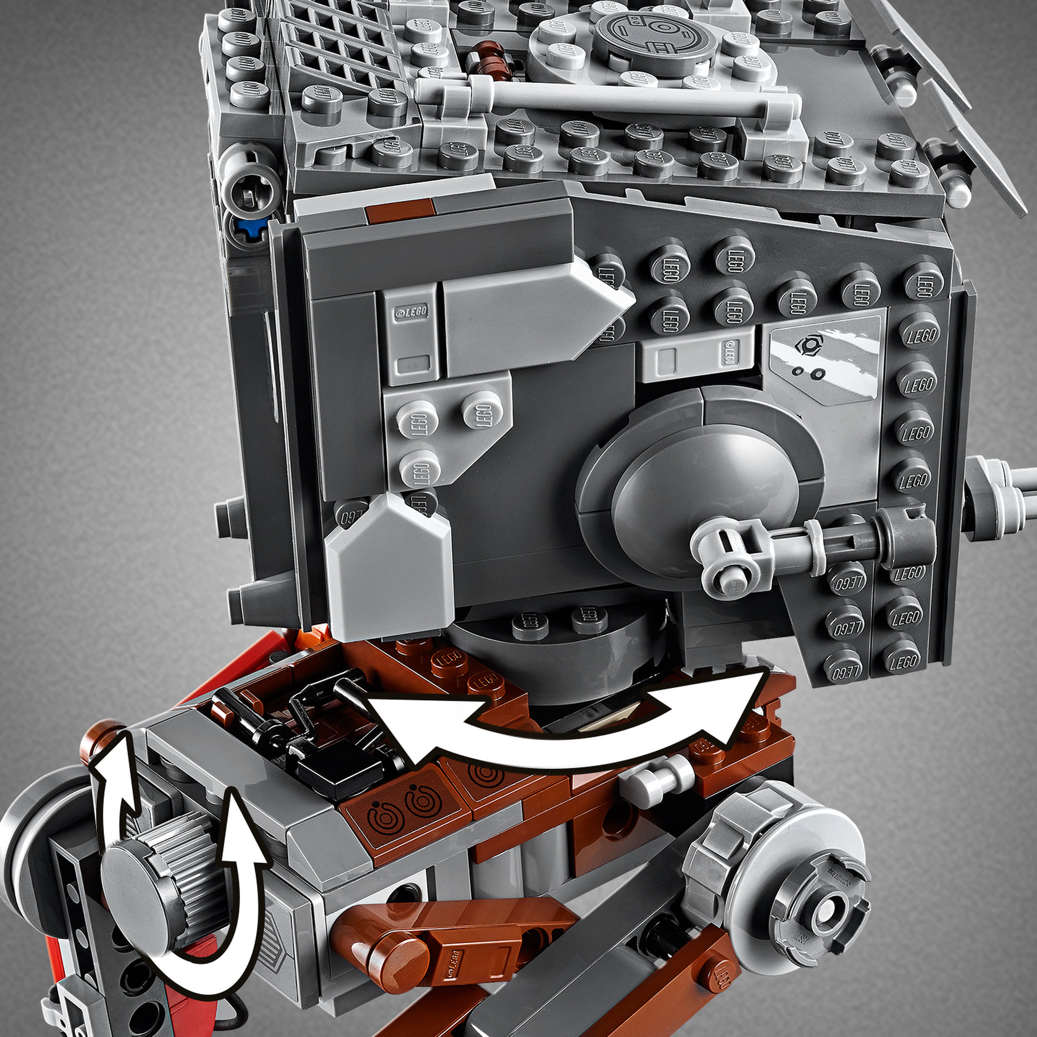 Voir la diapositive 8 : LEGO Star Wars 75254 - AT-ST Raider